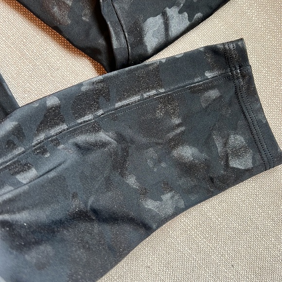 Like new Spanx pleather camo leggings - Picture 4 of 8